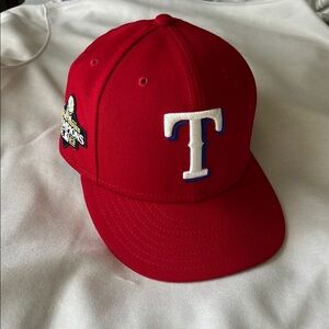 Texas Rangers New Era 2023 World Series Fitted Cap